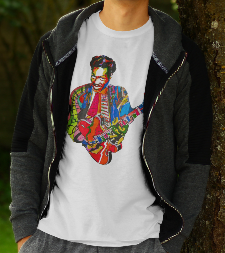Cbr 03 Psychedelic Guitar Legend Multicolor T-Shirt