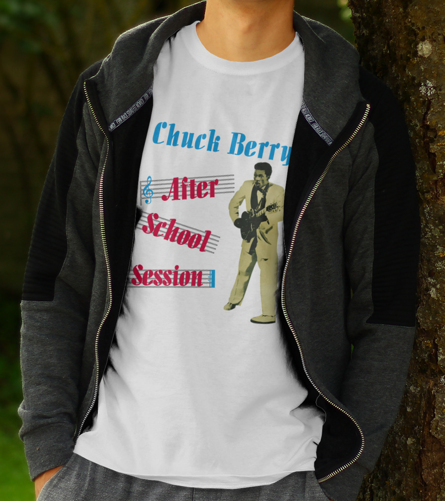 Chuck Berry After School Session Music Legend T-Shirt