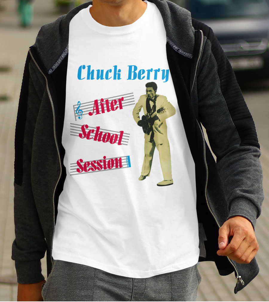Chuck Berry After School Session Music Legend T-Shirt
