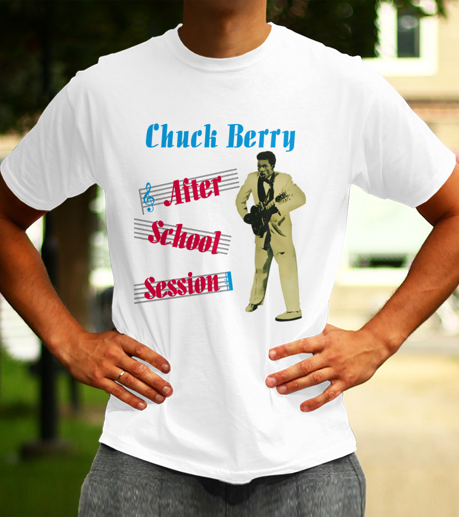 Chuck Berry After School Session Music Legend T-Shirt