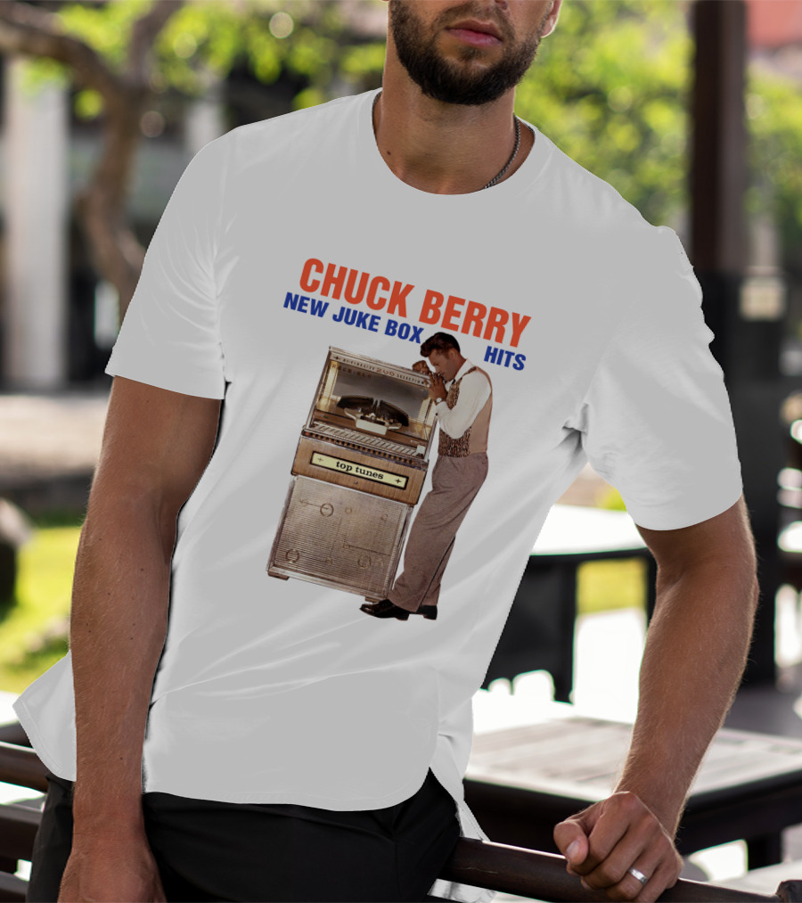 CHUCK BERRY NEW JUKE BOX HITS Juke Box Top Tunes T-Shirt
