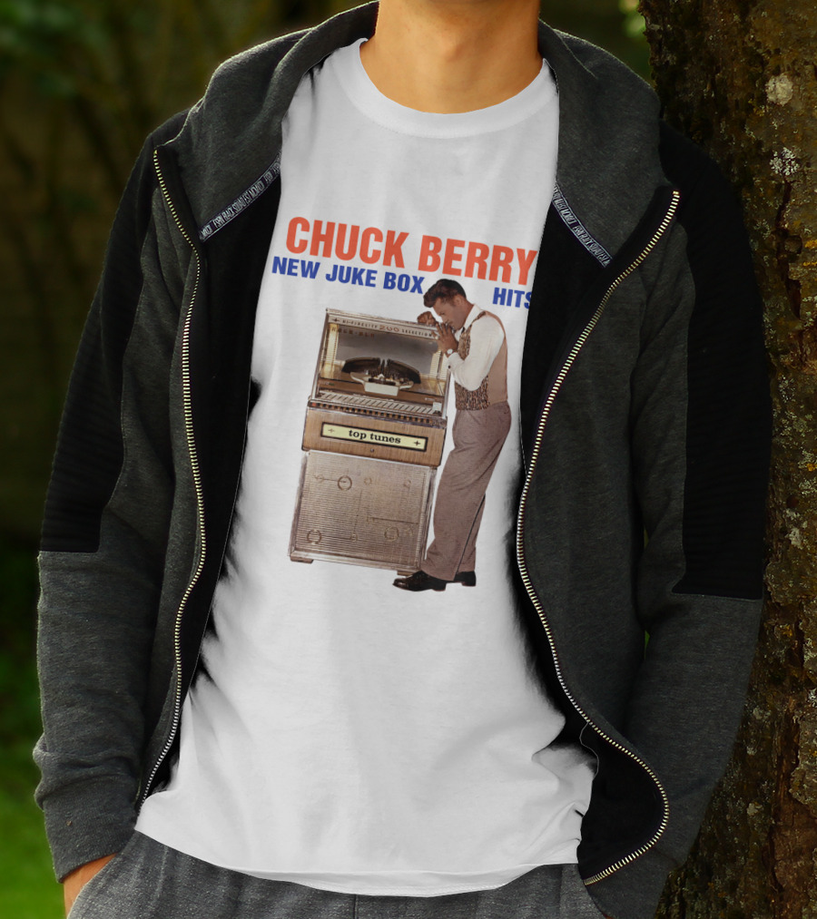 CHUCK BERRY NEW JUKE BOX HITS Juke Box Top Tunes T-Shirt