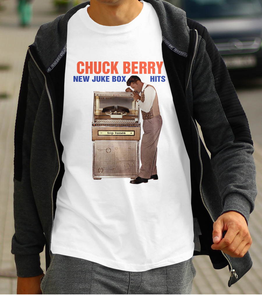 CHUCK BERRY NEW JUKE BOX HITS Juke Box Top Tunes T-Shirt