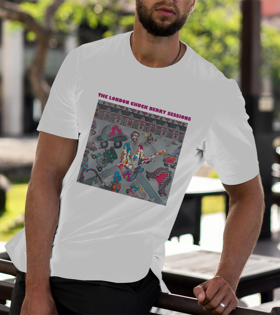 The London Chuck Berry Sessions Colorful Psychedelic Music T-Shirt