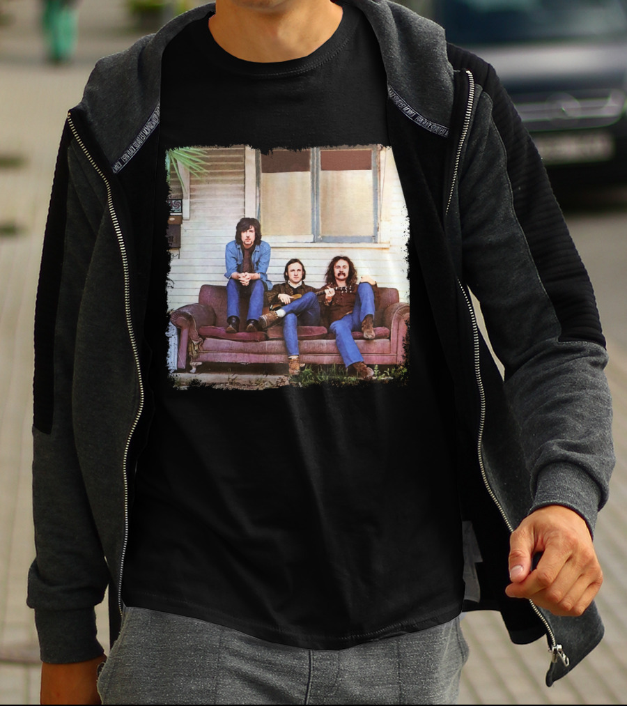 CSN Couch Photo Album Cover Iconic Band T-Shirt