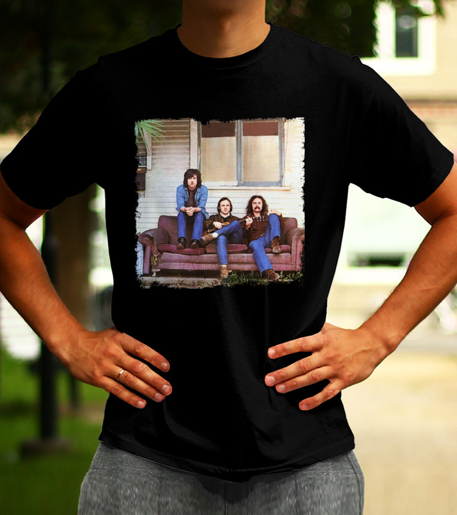 CSN Couch Photo Album Cover Iconic Band T-Shirt