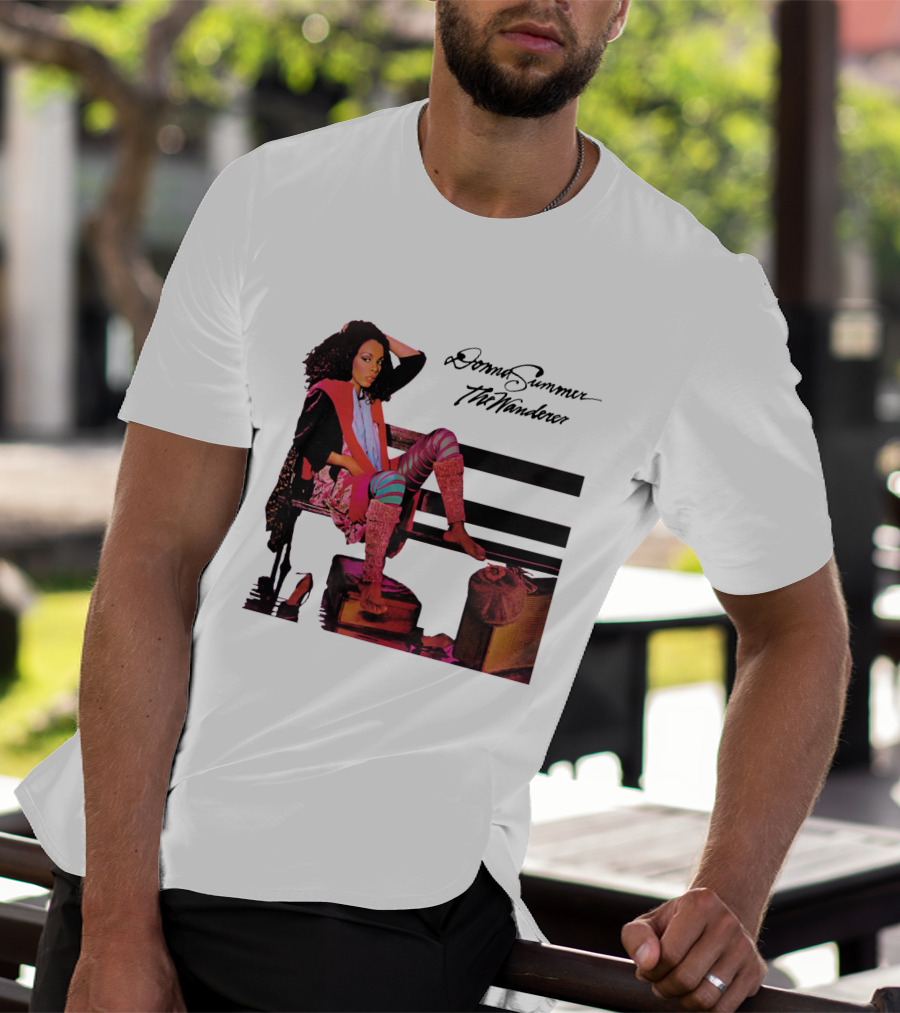 Donna Summer The Wanderer Album Cover T-Shirt