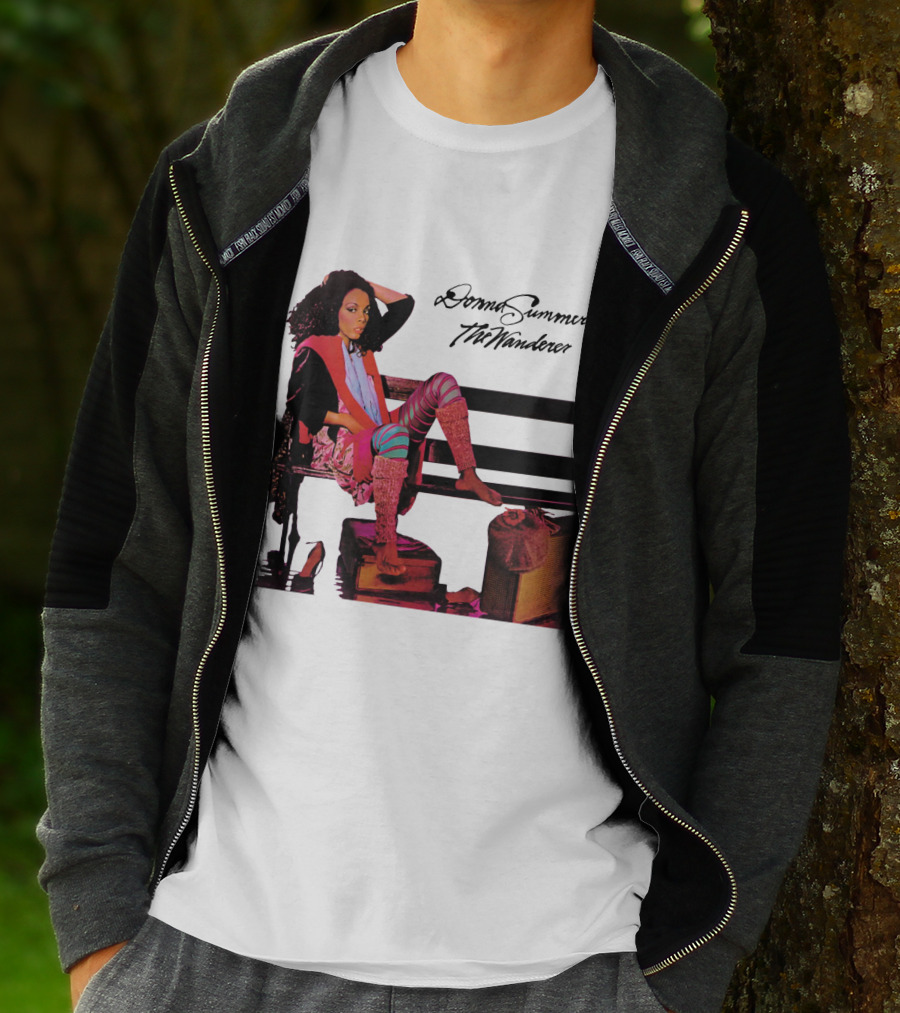 Donna Summer The Wanderer Album Cover T-Shirt