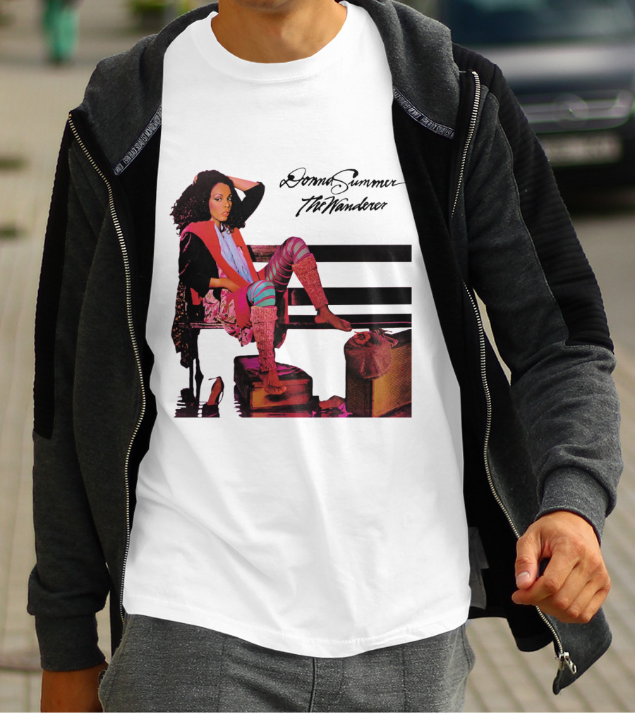 Donna Summer The Wanderer Album Cover T-Shirt