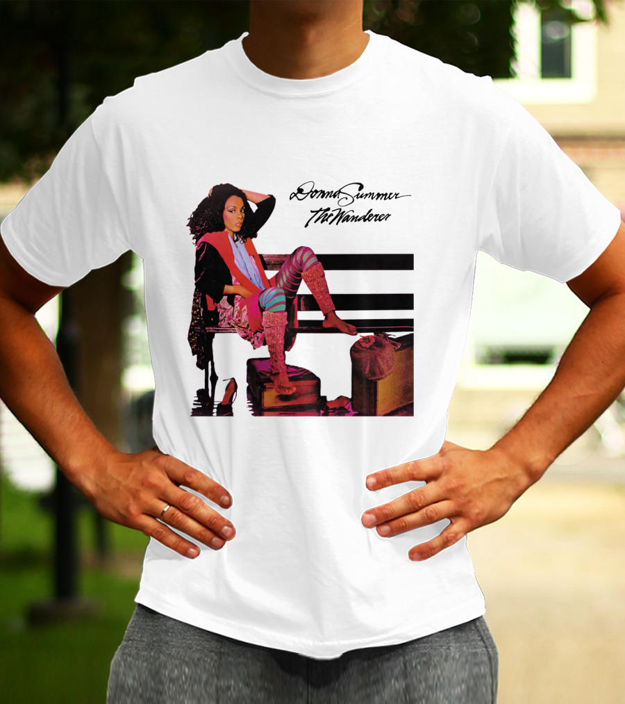 Donna Summer The Wanderer Album Cover T-Shirt