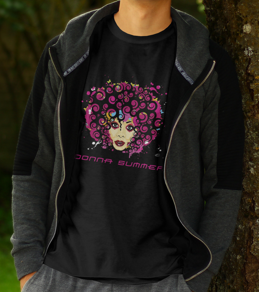 Donna Summer Groovy Psychedelic T-Shirt