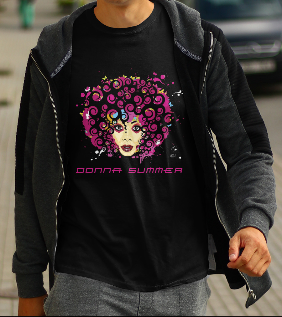 Donna Summer Groovy Psychedelic T-Shirt