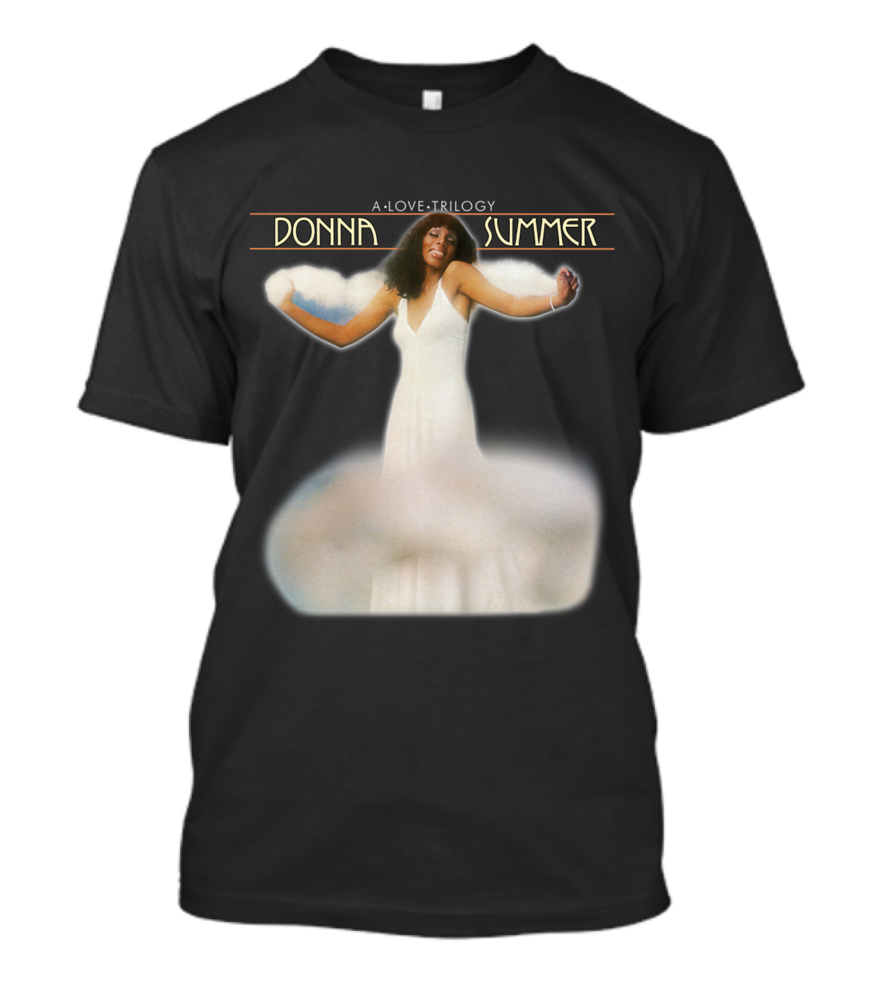 Donna Summer A Love Trilogy Black T-Shirt