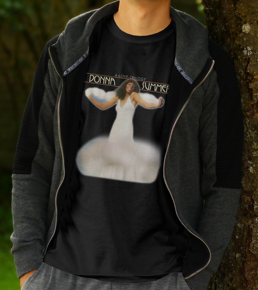 Donna Summer A Love Trilogy Black T-Shirt