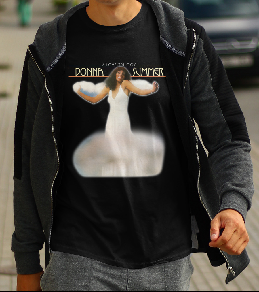 Donna Summer A Love Trilogy Black T-Shirt