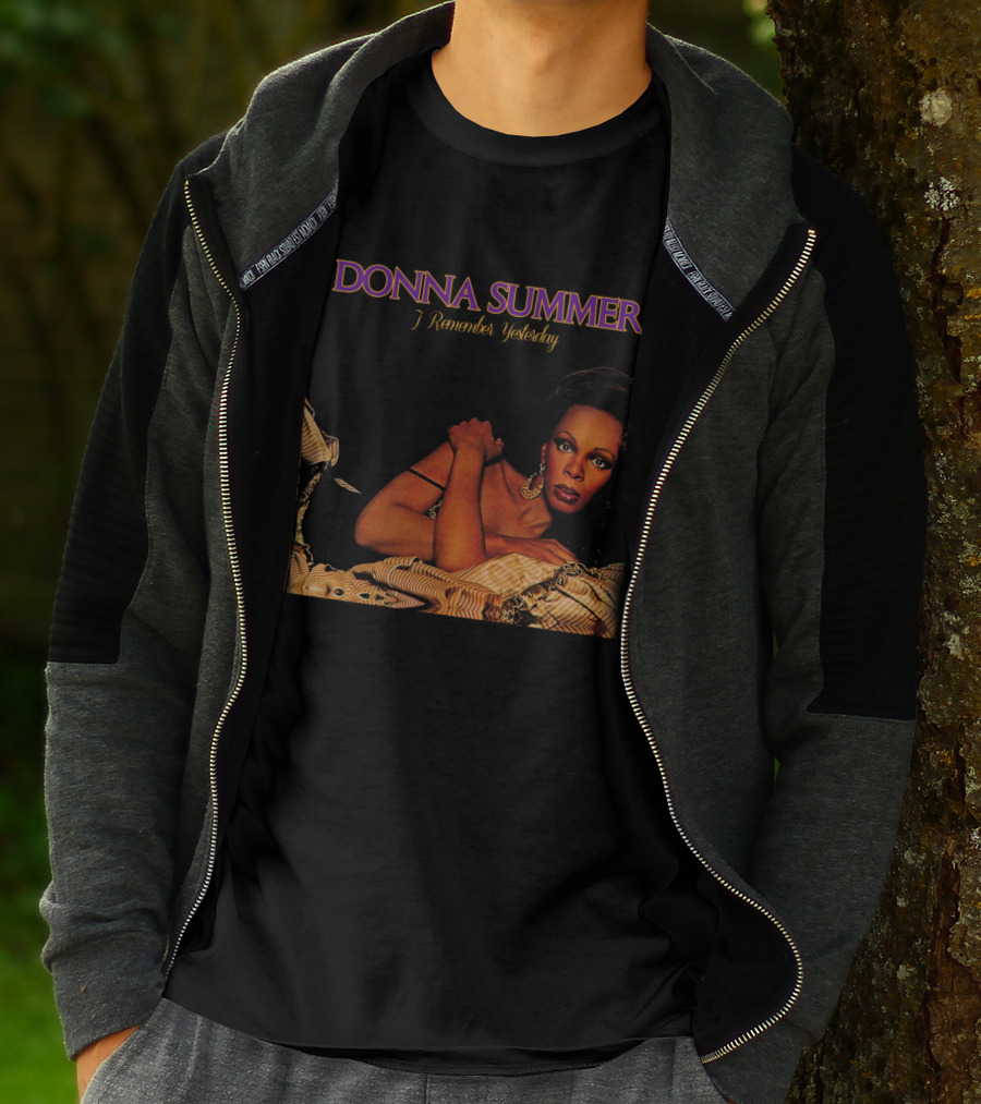 Donna Summer I Remember Yesterday Retro Album Cover T-Shirt