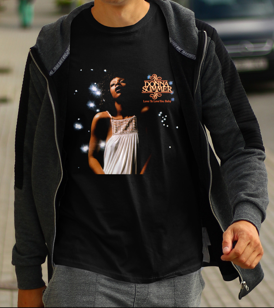 Donna Summer Love To Love You Baby Album Cover T-Shirt