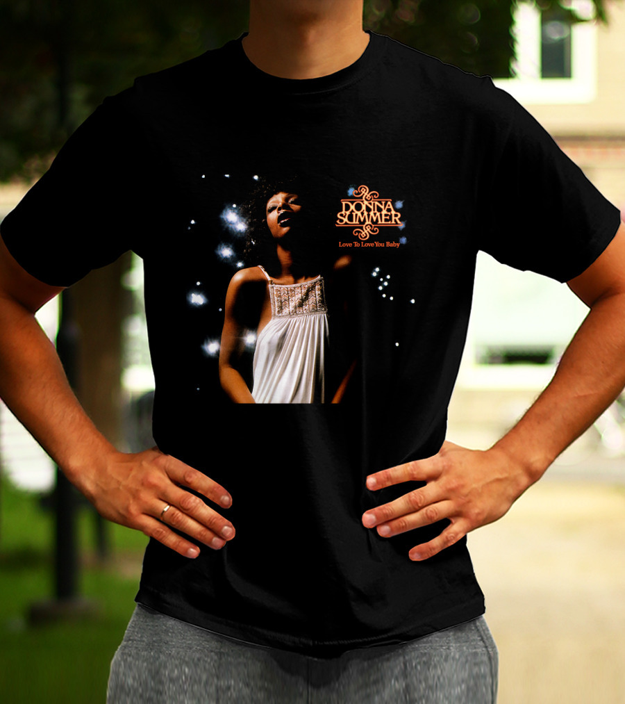 Donna Summer Love To Love You Baby Album Cover T-Shirt