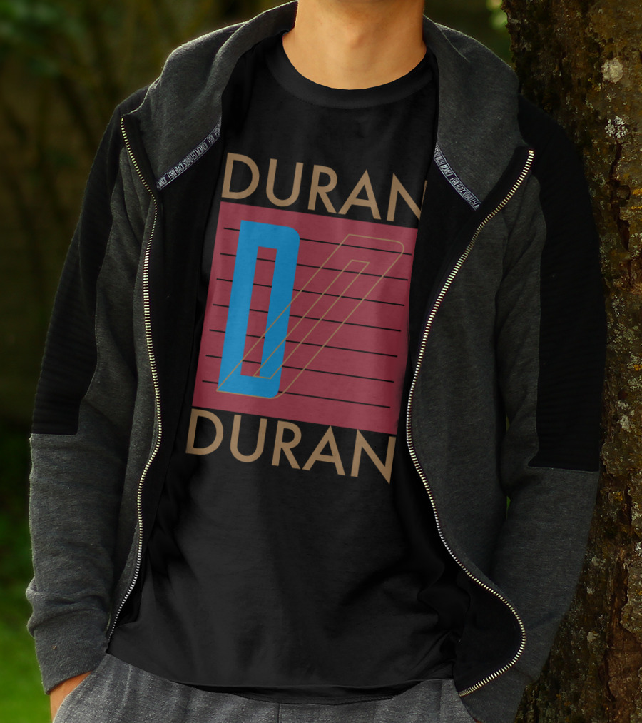 Duran Duran Iconic Logo Design Vintage Style T-Shirt
