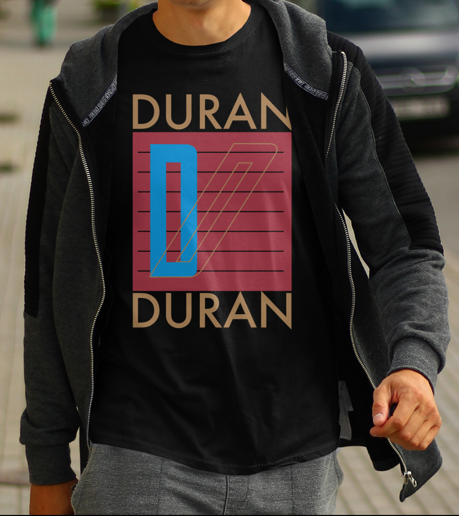 Duran Duran Iconic Logo Design Vintage Style T-Shirt
