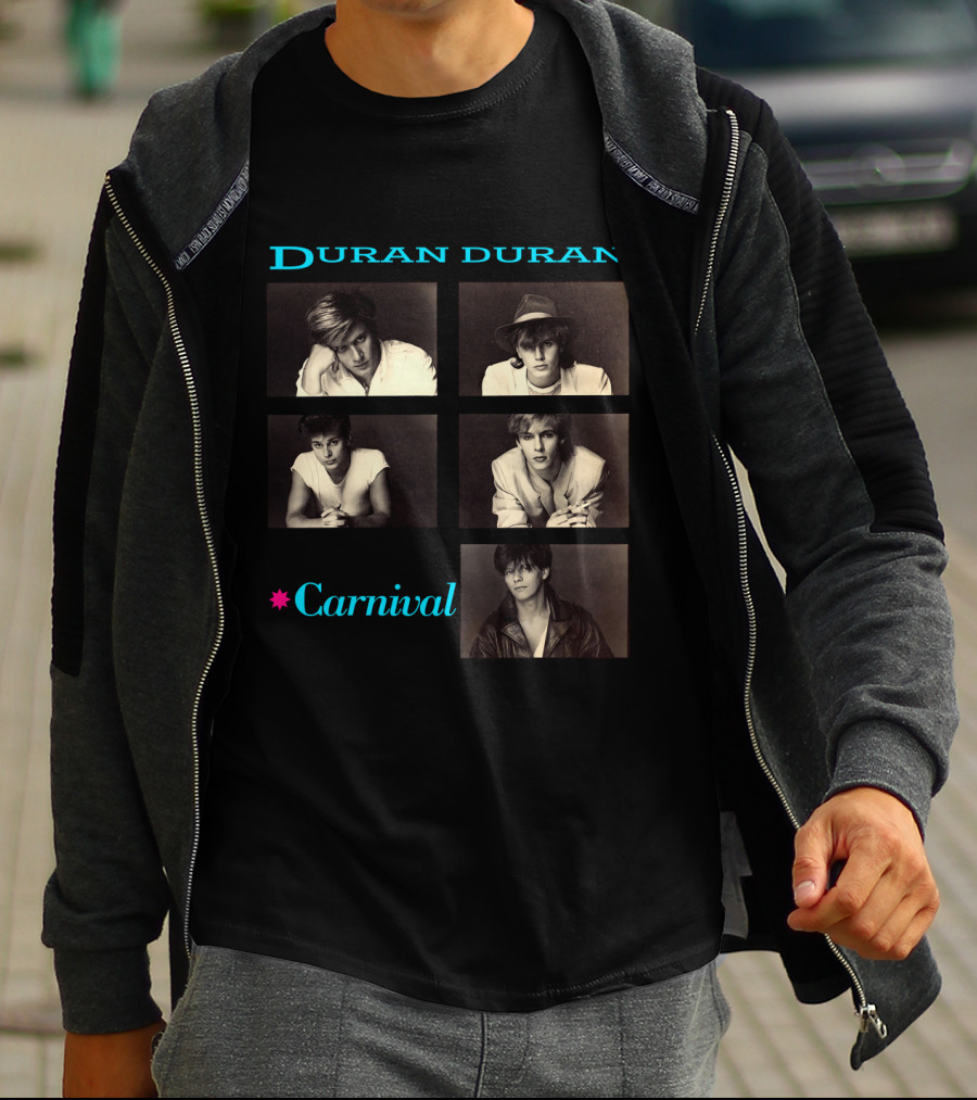 Duran Duran Carnival Five Portrait Montage T-Shirt