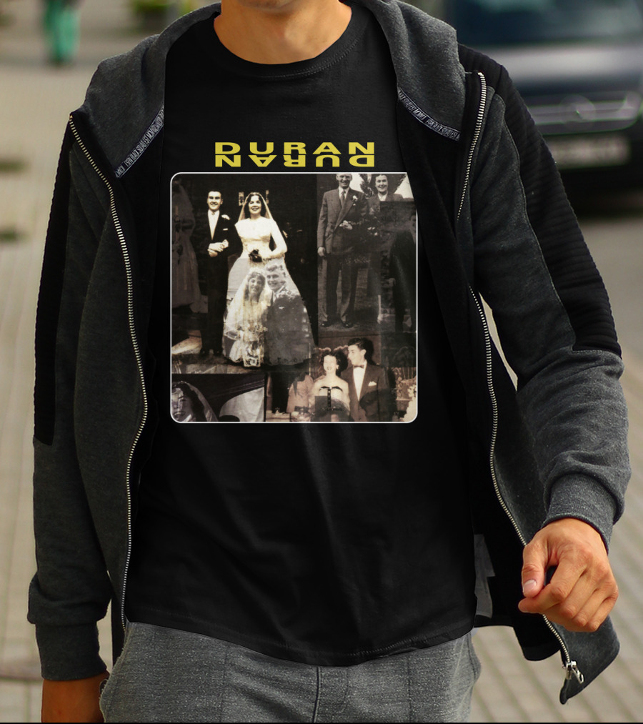 Duran Duran Wedding Album Collage Vintage Photography T-Shirt