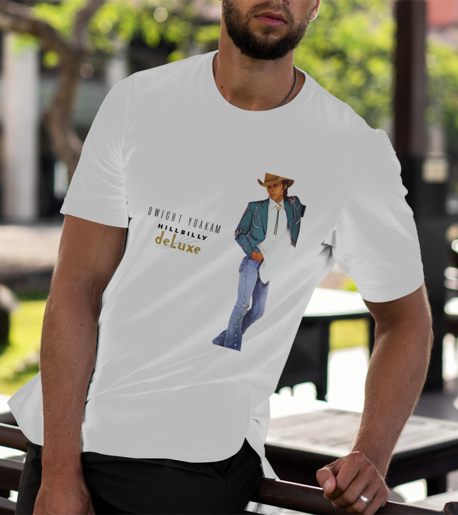 DWIGHT YOAKAM Hillbilly DeLuxe Cowboy T-Shirt