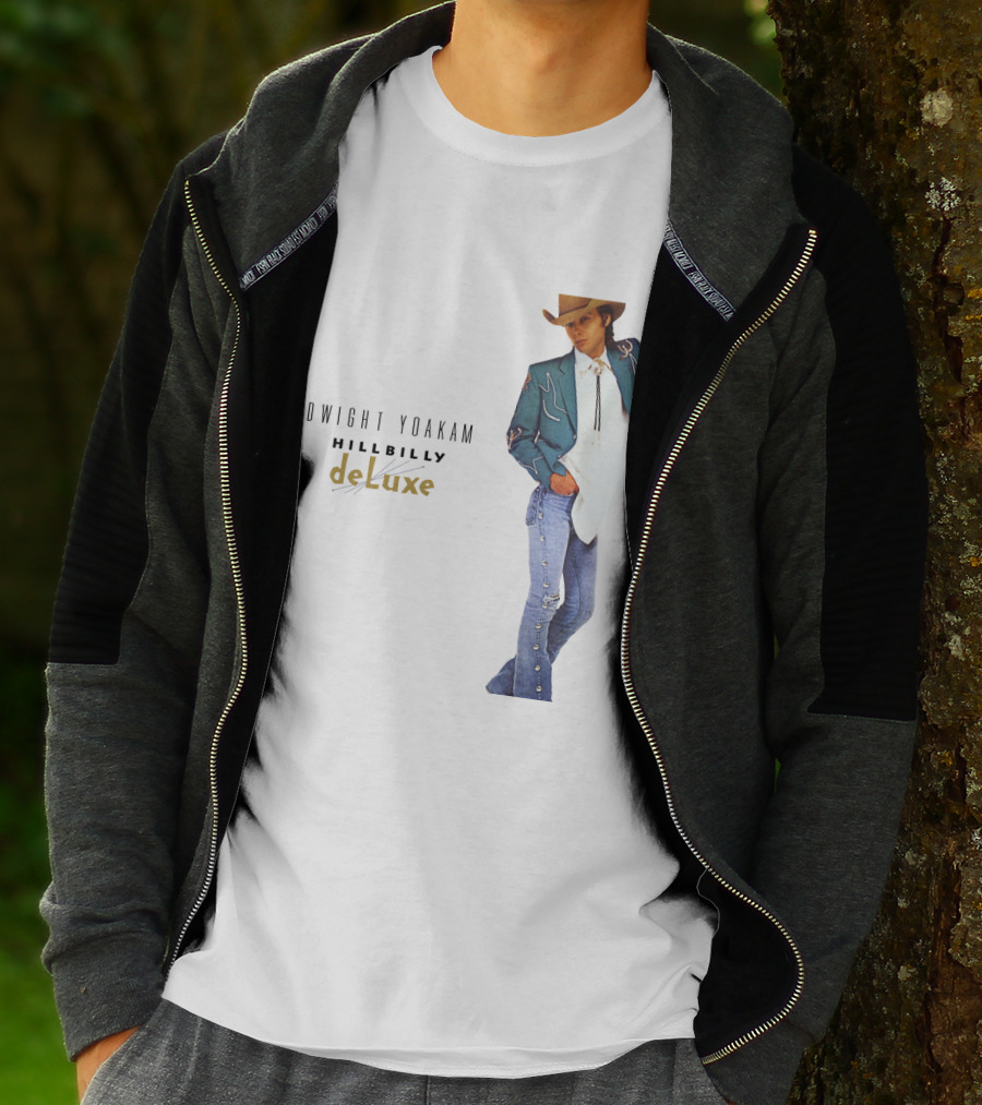 DWIGHT YOAKAM Hillbilly DeLuxe Cowboy T-Shirt
