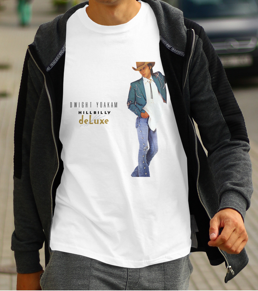 DWIGHT YOAKAM Hillbilly DeLuxe Cowboy T-Shirt