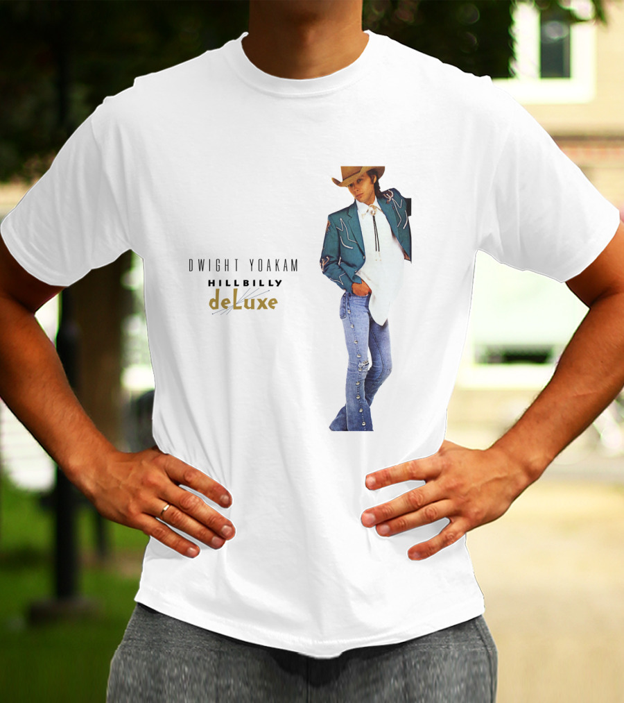 DWIGHT YOAKAM Hillbilly DeLuxe Cowboy T-Shirt