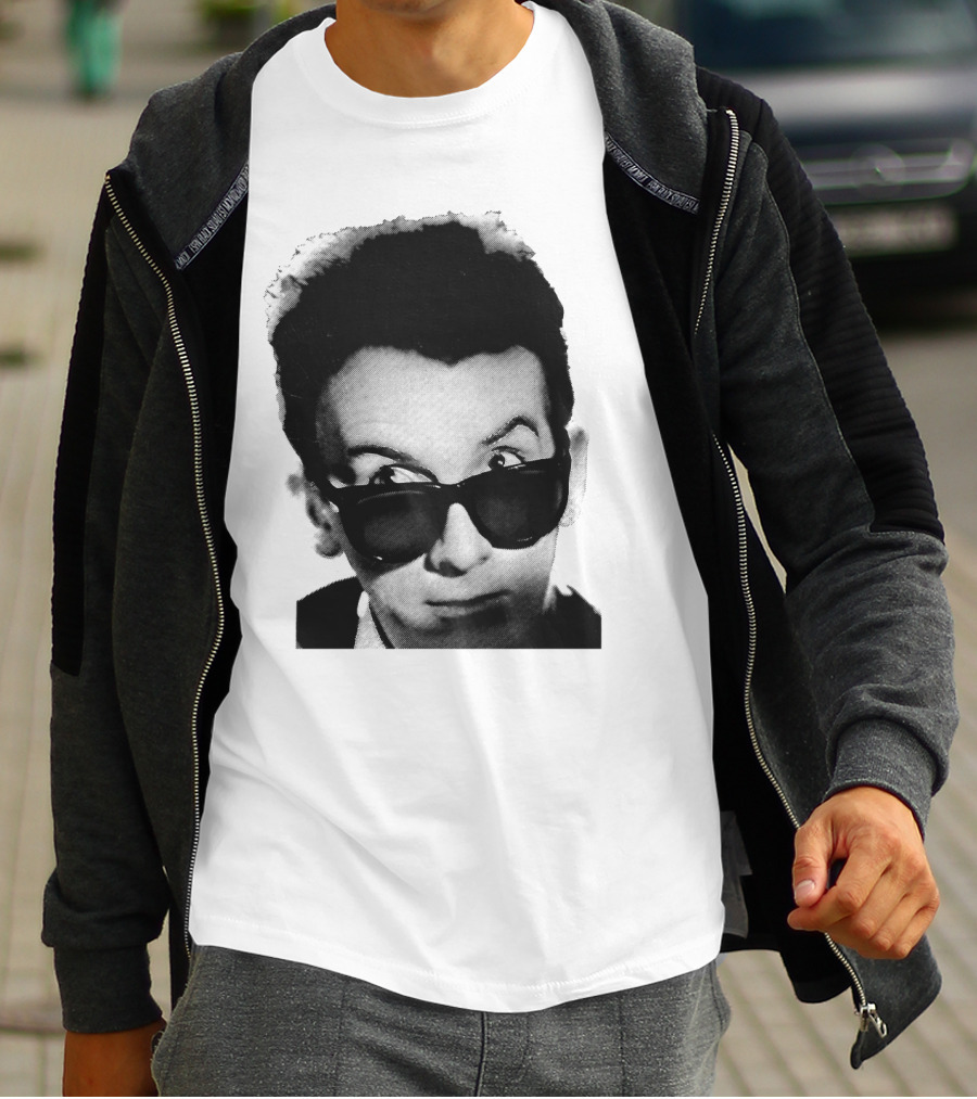 Evctl 03 Black And White Sunglasses T-Shirt