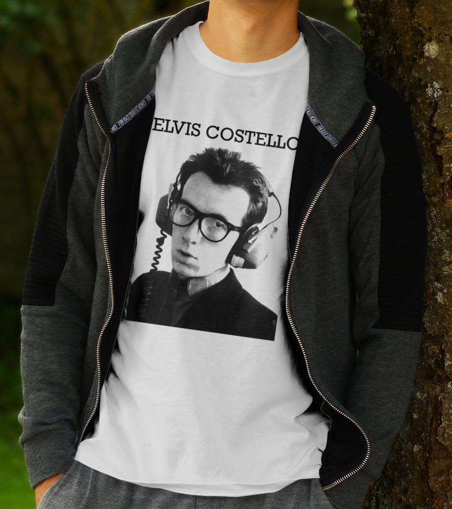 Elvis Costello EVCTL 16 Stereophonic Headphones T-Shirt