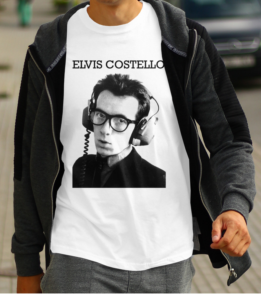Elvis Costello EVCTL 16 Stereophonic Headphones T-Shirt