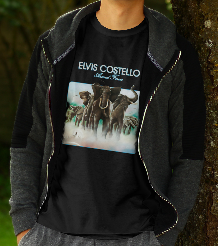 Elvis Costello Armed Forces Elephant T-Shirt