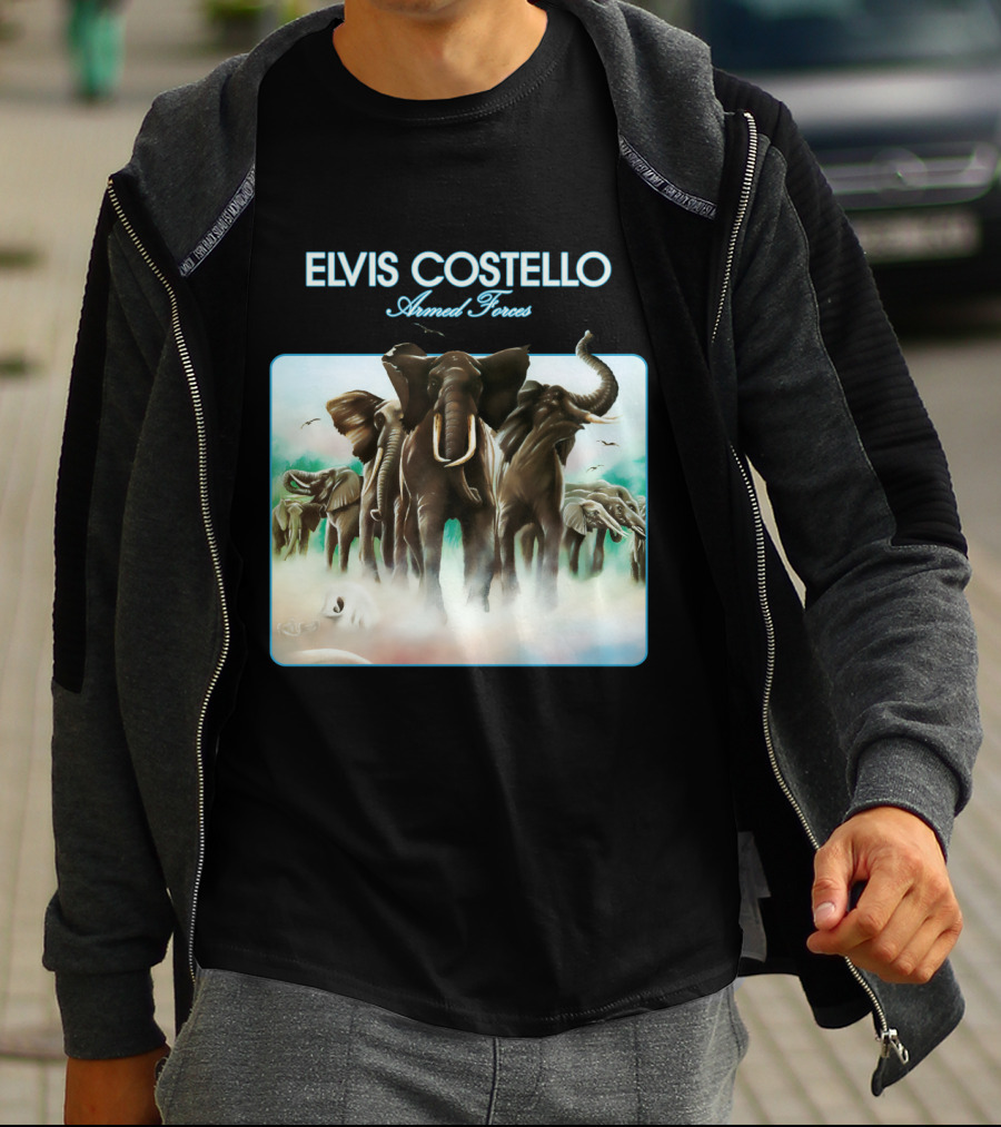 Elvis Costello Armed Forces Elephant T-Shirt