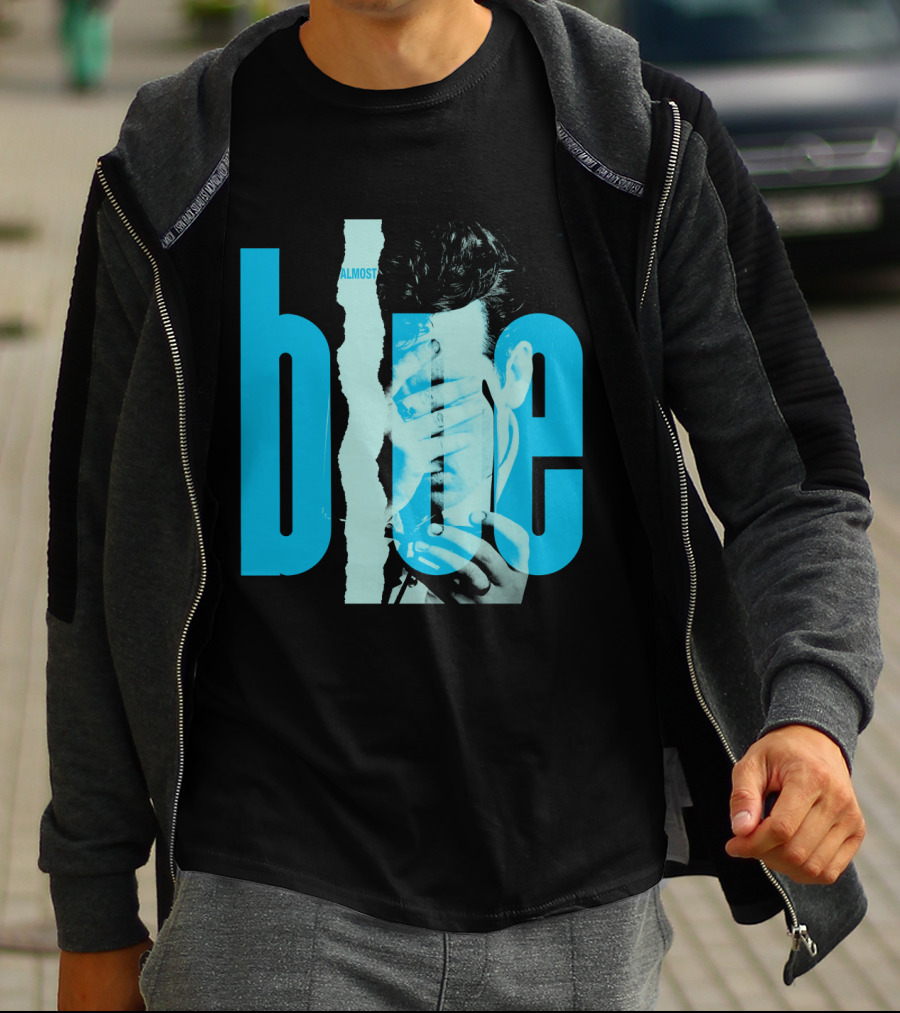 EVCTL 37 Almost Blue Torn T-Shirt