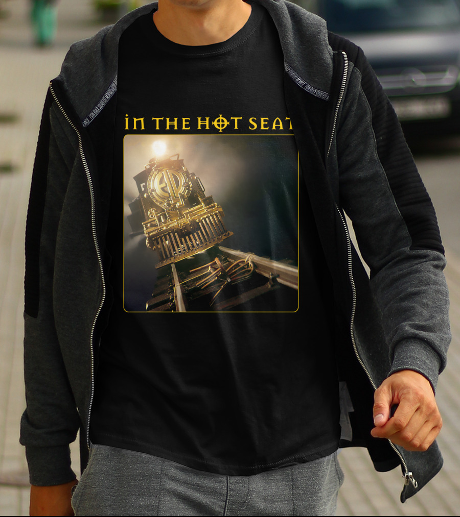 ELP 06 In The Hot Seat Train Emblem T-Shirt