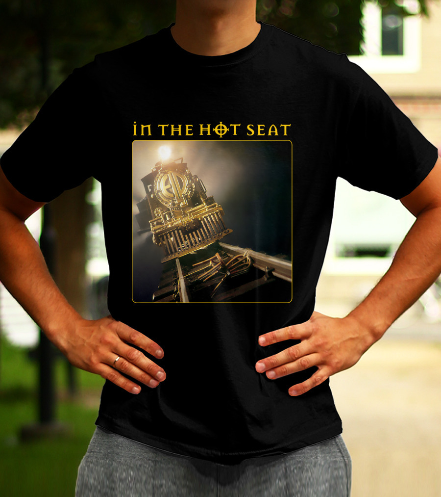 ELP 06 In The Hot Seat Train Emblem T-Shirt