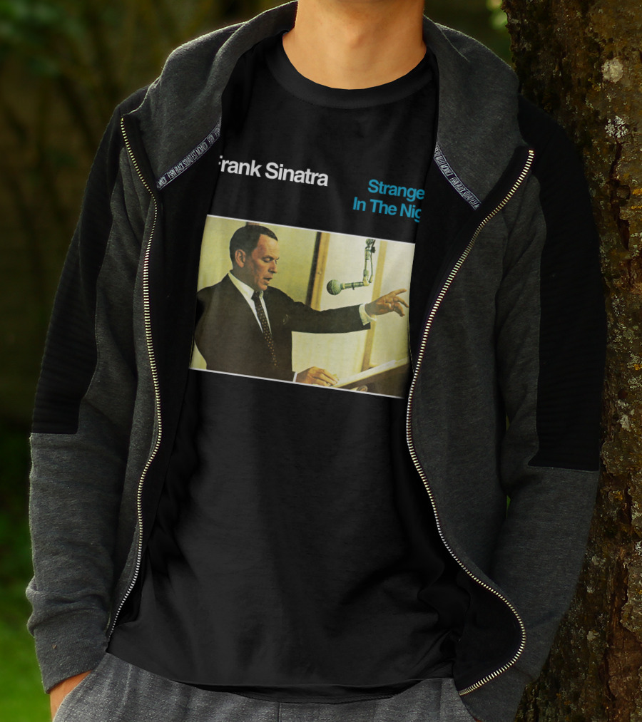 Frank Sinatra Strangers In The Night Classic Album Cover T-Shirt
