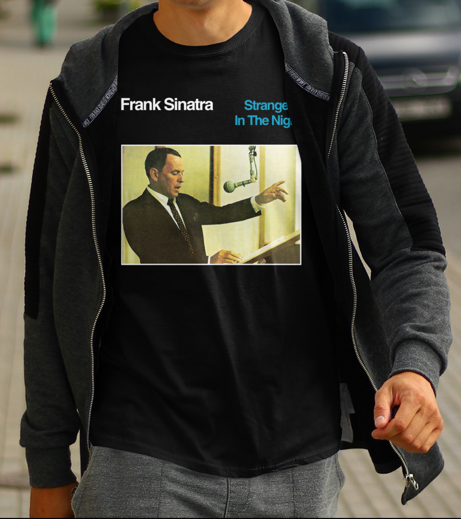 Frank Sinatra Strangers In The Night Classic Album Cover T-Shirt