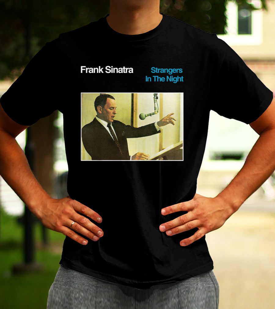 Frank Sinatra Strangers In The Night Classic Album Cover T-Shirt
