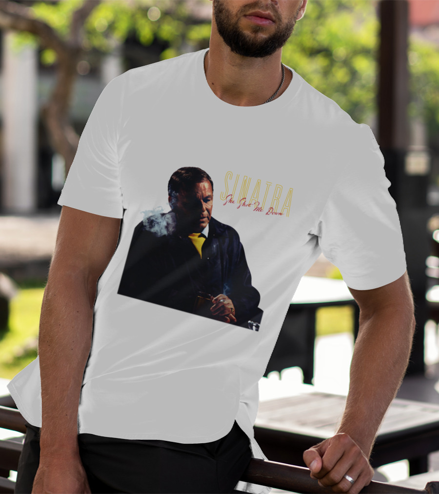 SINATRA She Shot Me Down Smoking Jacket T-Shirt