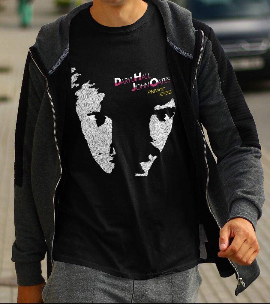 Daryl Hall John Oates Private Eyes 07 T-Shirt