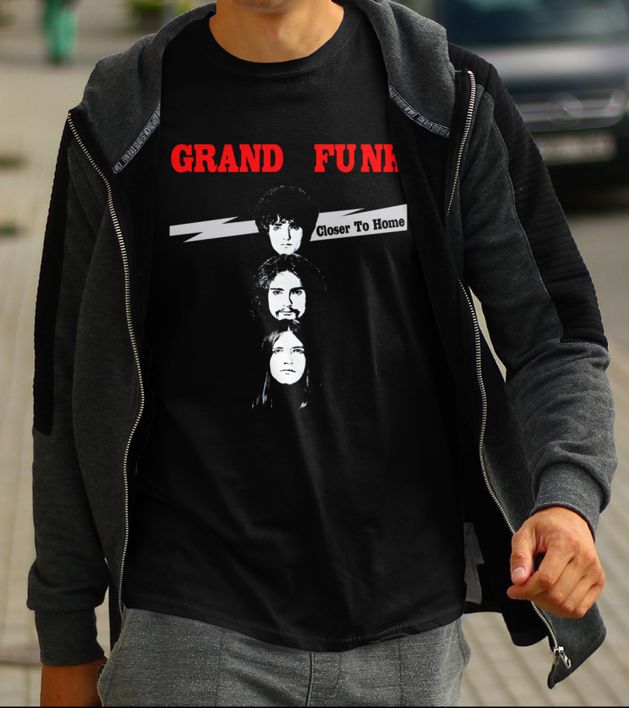 Grand Funk Closer To Home Album Art GFR 07 T-Shirt