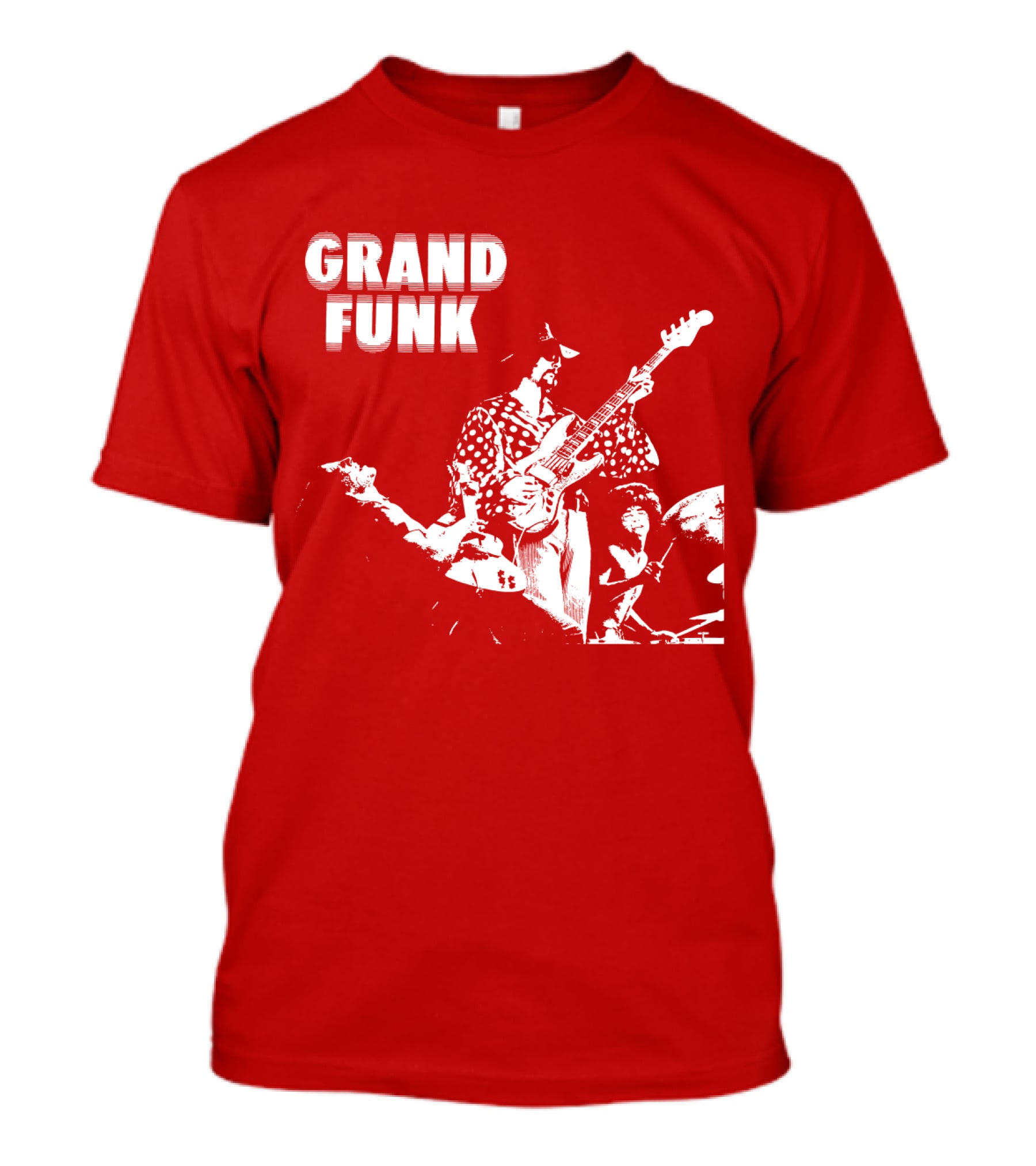 Grand Funk Railroad Band Live Rock Performance GFR 10 T-Shirt