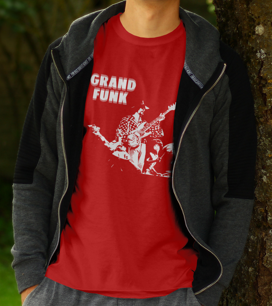 Grand Funk Railroad Band Live Rock Performance GFR 10 T-Shirt