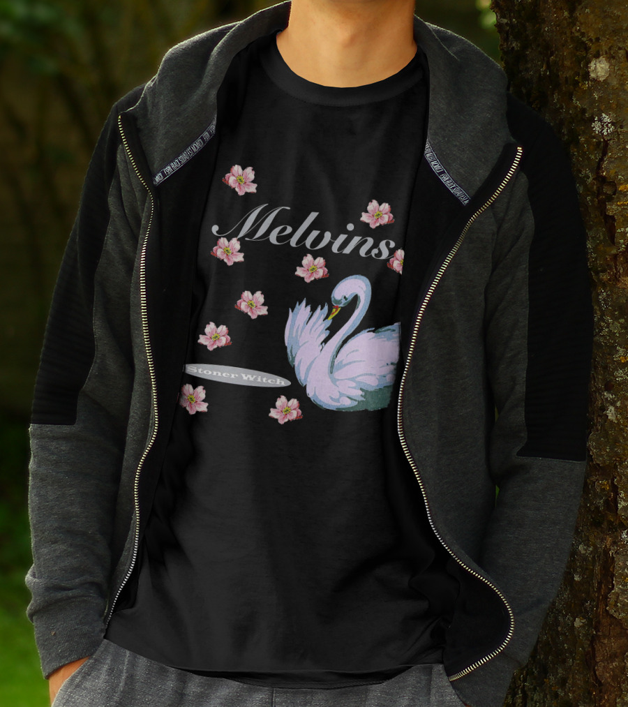 Melvins Stoner Witch Blossom Swan T-Shirt
