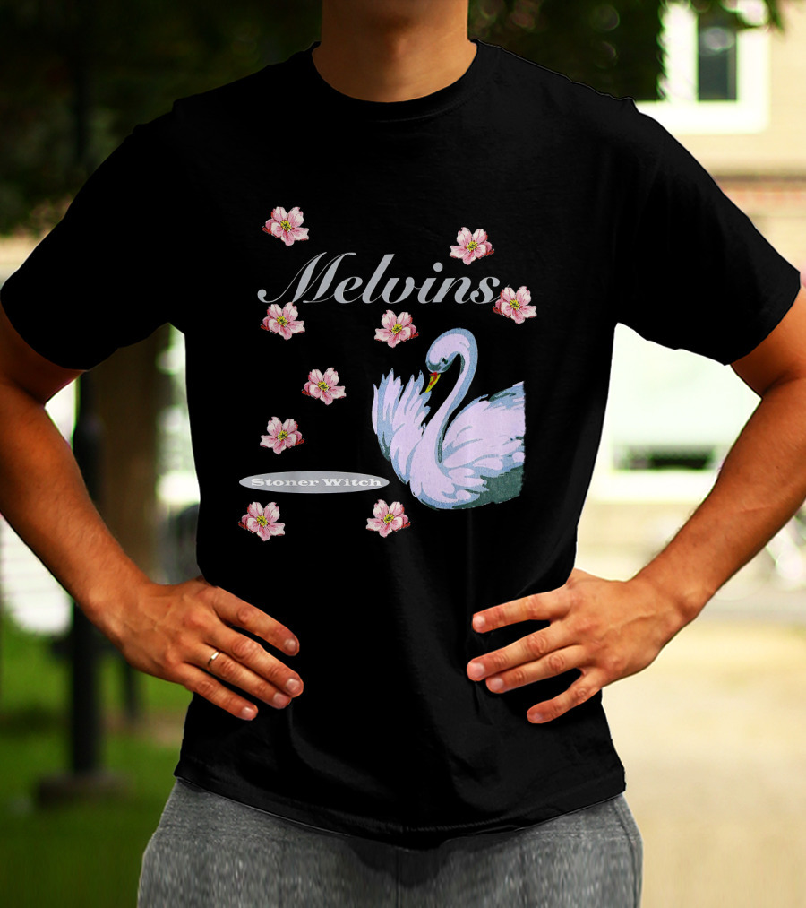 Melvins Stoner Witch Blossom Swan T-Shirt