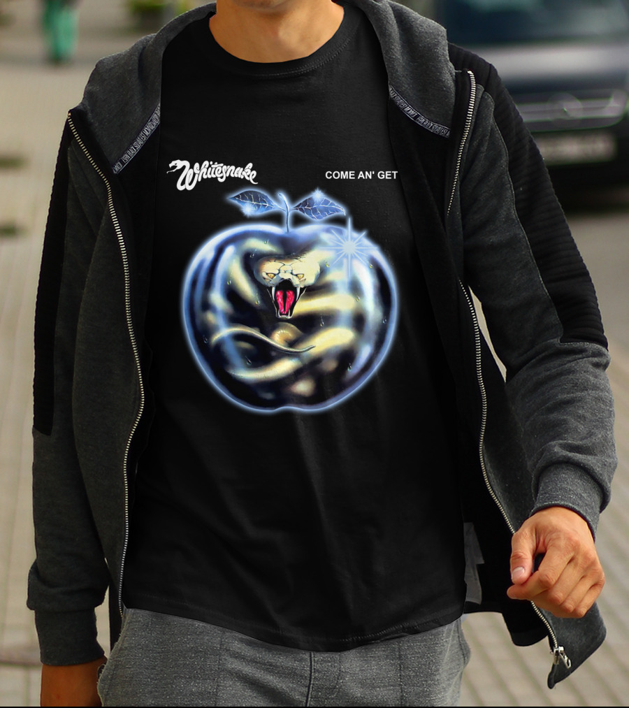 Whitesnake Come An' Get It Villainous Apple WSN 14 T-Shirt