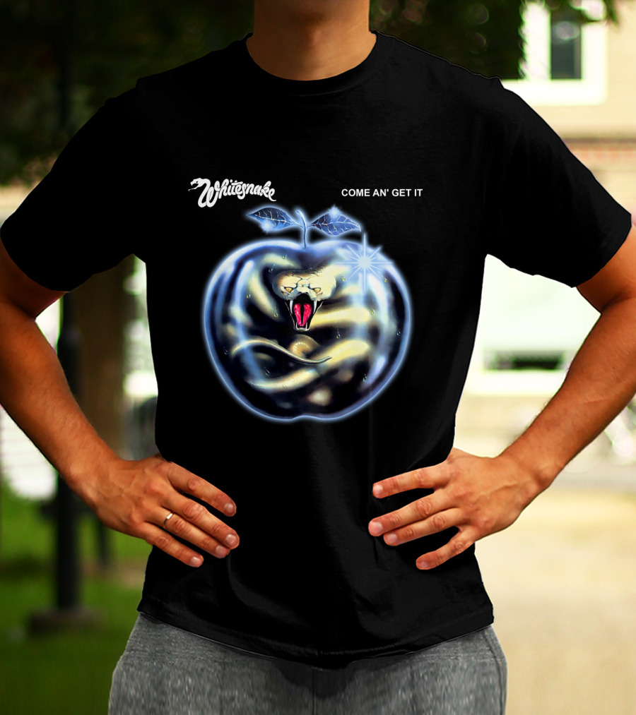 Whitesnake Come An' Get It Villainous Apple WSN 14 T-Shirt